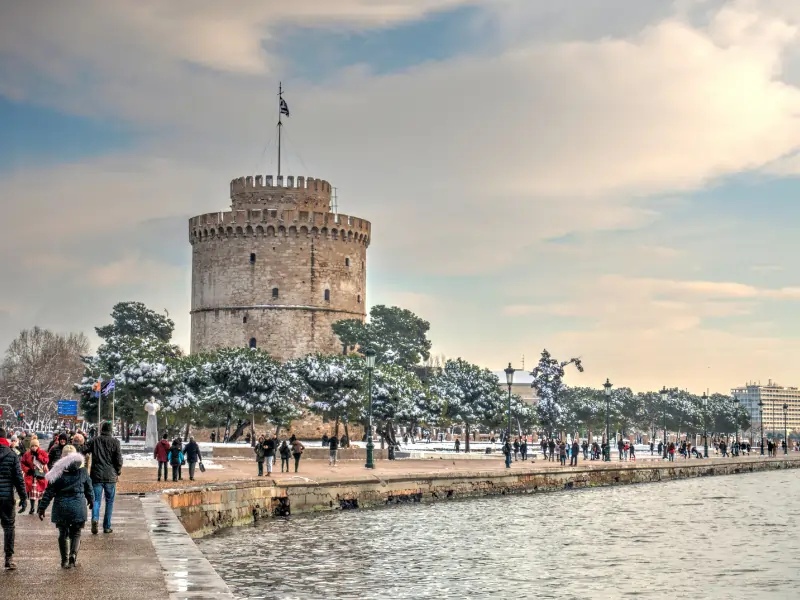 Thessaloniki During Winter Thessaloniki During Winter