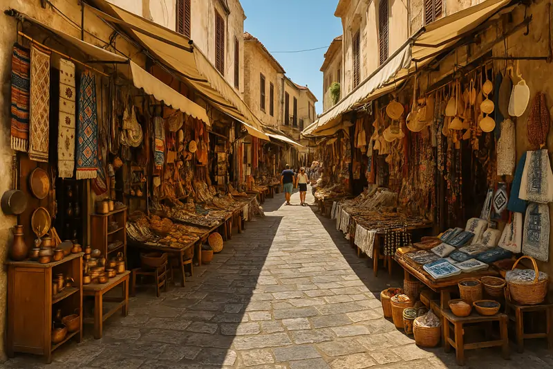 greek artisian street shops greek artisian street shops